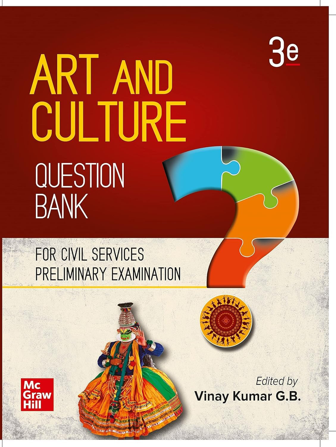 Art and Culture Question Bank for UPSC Pre Exam|English| 3rd Edition|UPSC | Civil Services Exam