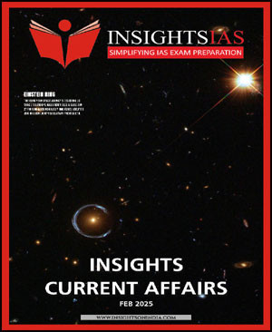Insights Current Affair February 2025 English Medium [B/W PRINTOUT] | English Medium | By Insights IAS