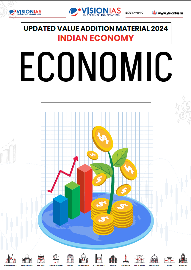 Vision IAS| Economy Part:- 1 | Updated Value Addition Material 2024 | English | [B/W PhotoCopy]