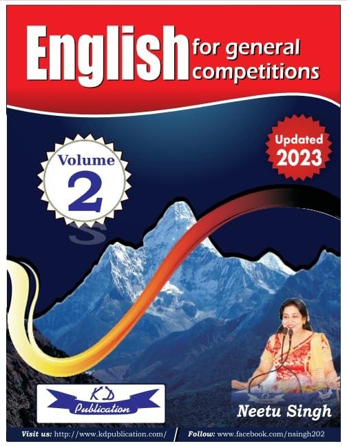 Neetu Singh Volume 2 by Neetu Mam | English for General Competition | For All Government Job Exams | English Medium | Original Book