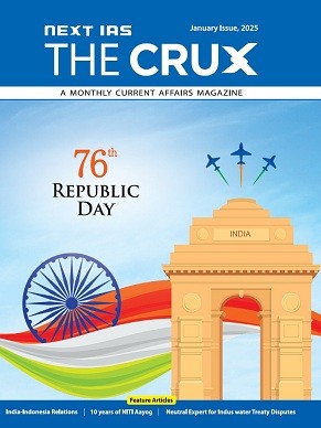 Next IAS THE CURX | CURRENT AFFAIRS MONTHLY MAGAZINE | JANUARY 2025 | ENGLISH MEDIUM | [B/W PHOTOCOPY]