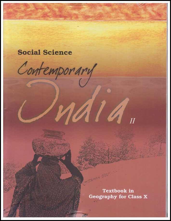 NCERT Geography For Class X Contemporary India-II English Medium (Original Book)