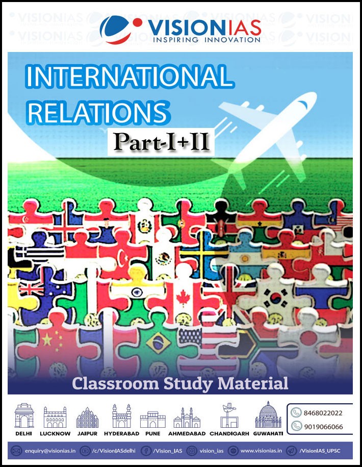 Vision Ias General Studies Paper-II International Relations Foundation Printed Notes English Medium