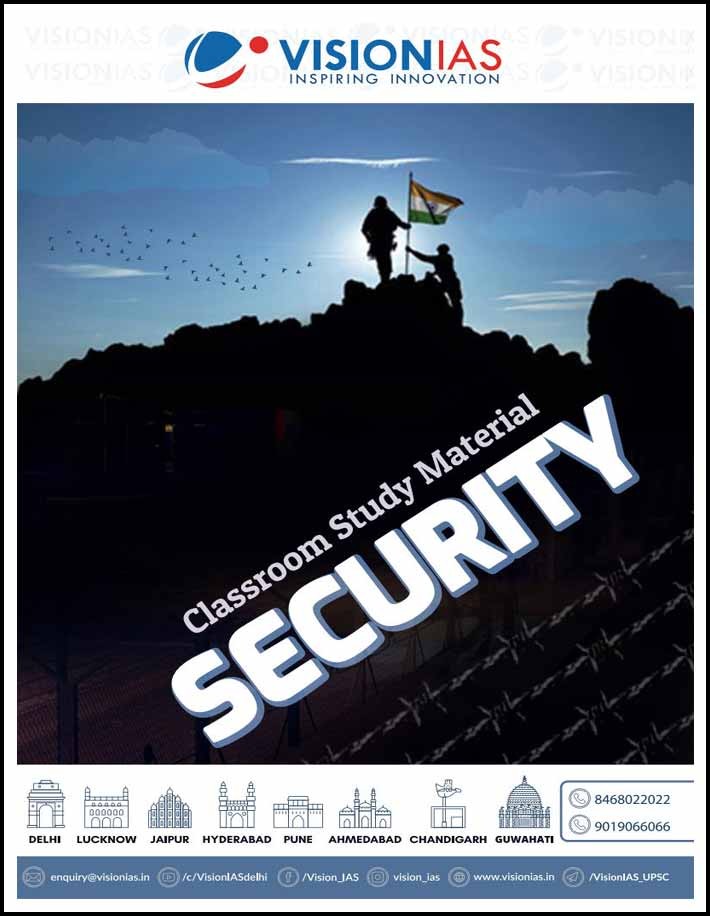 Vision Ias General Studies Paper-III Internal Security Foundation Printed Notes English Medium