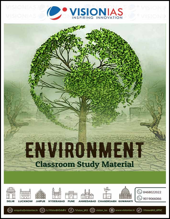 Vision Ias General Studies Paper-III Environment Foundation Printed Notes English Medium