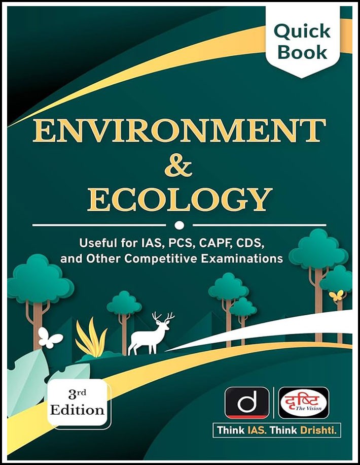 Drishti Ias Quick Book Environment and Ecology 4th Edition June 2024 English Medium