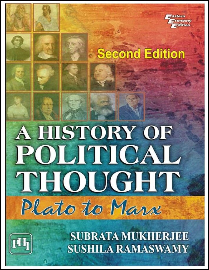 A History of Political Thought By Subrata Mukherjee and Sushila Ramaswamy 2nd Edition English Medium