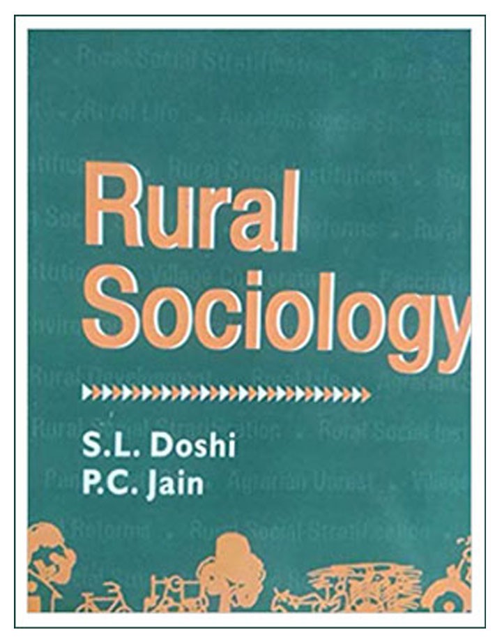 Rural Sociology By SL Doshi and PC Jain English Medium
