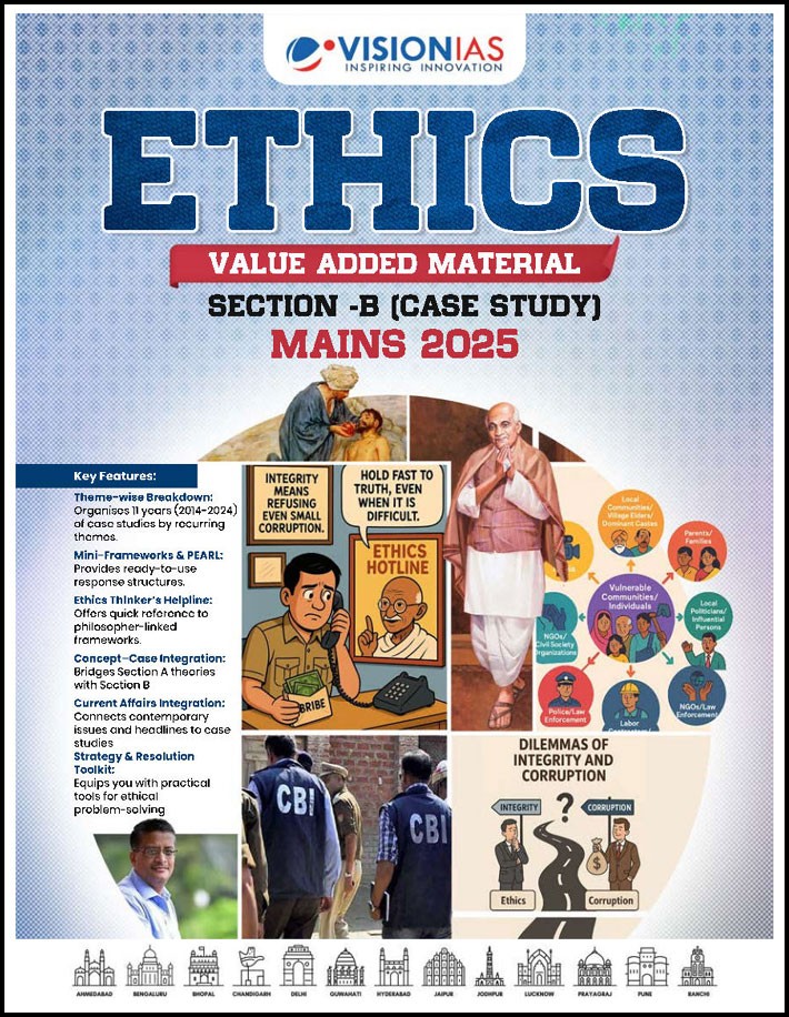 Vision Ias Ethics Case Study Value Added Material Mains 2025 English Medium