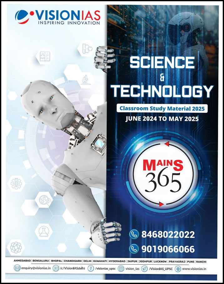 Vision Ias Mains 365 Science And Technology June 2024 To May 2025 English Medium 2025