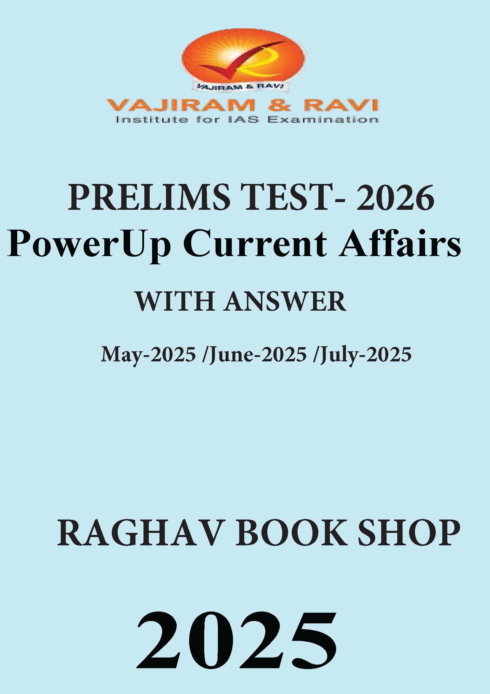 vajiram and ravi test series Current Affairs – 2026