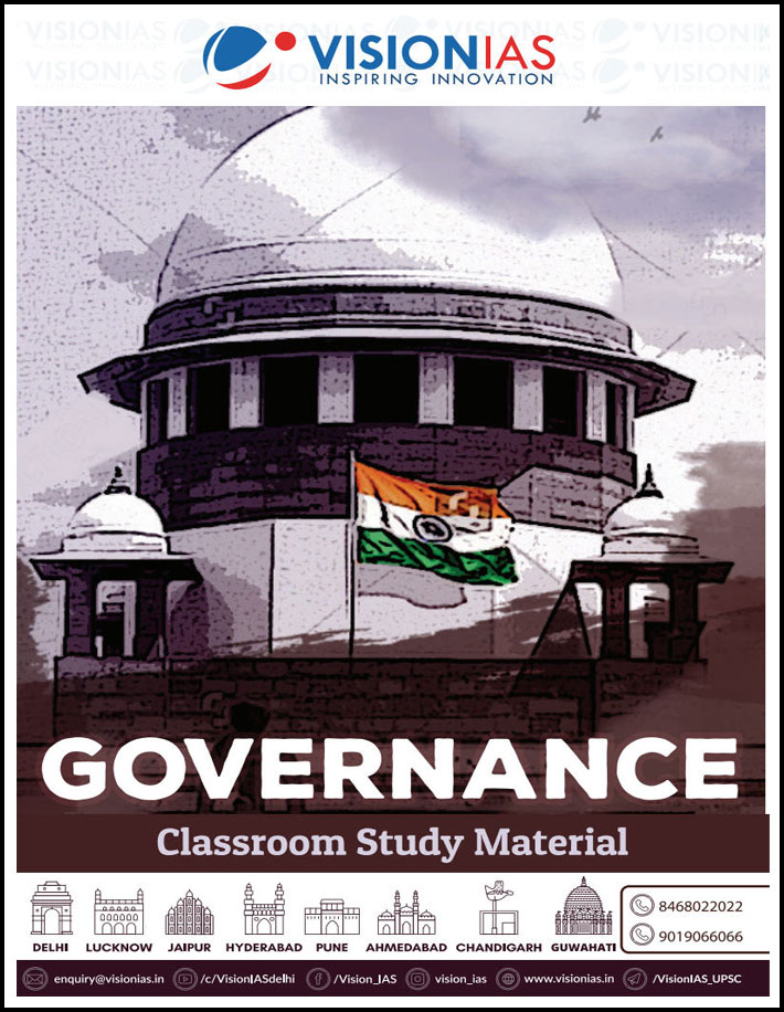 Vision Ias General Studies Paper-II Governance Foundation Printed Notes English Medium