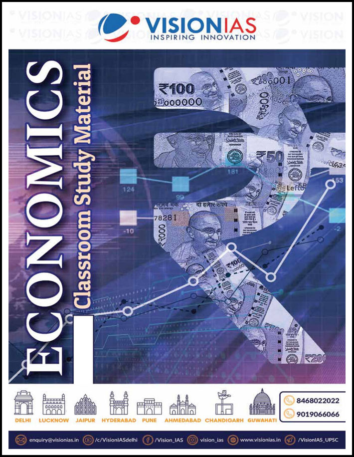 Vision Ias General Studies Paper-III Economics Foundation Printed Notes English Medium