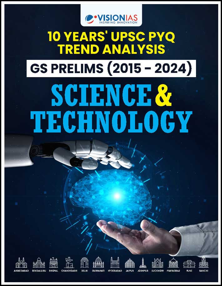 Vision Ias Science and Technology 10 Years Upsc Previous Year Question (PYQ) Trend Analysis Gs Prelims 2015-2024 English Medium