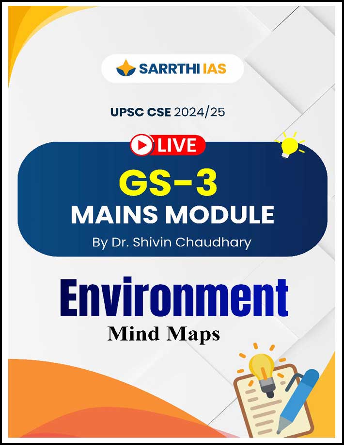 Sarrthi Ias Environment By Dr Shivin Chaudhary GS-3 Mains Module Mind Map English Medium