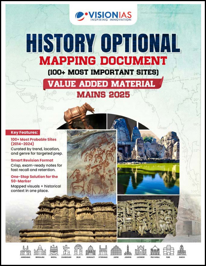 Vision Ias History Optional Mapping Document Value Addition Mains 2025 English Medium