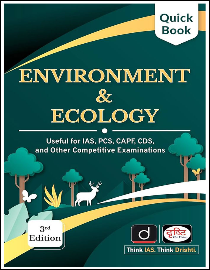 Drishti Ias Quick Book Environment and Ecology 4th Edition June 2024 English Medium