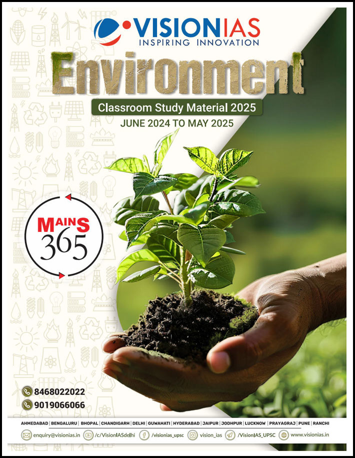 Vision Ias Mains 365 Environment June 2024 To May 2025 English Medium 2025