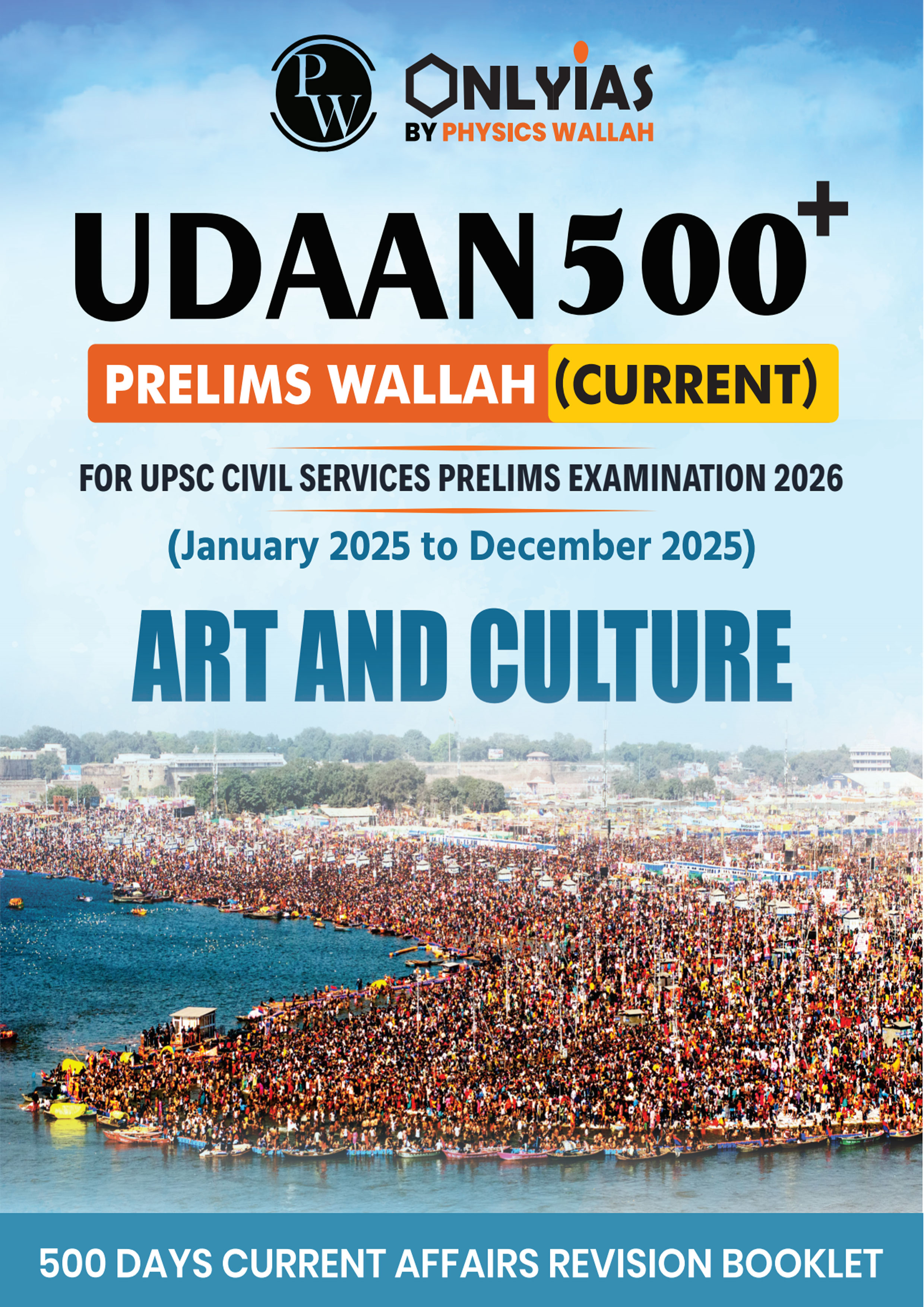 Only Ias {Udaan 500+ } Current Affair  {  Art and Culture } 2026 English Medium