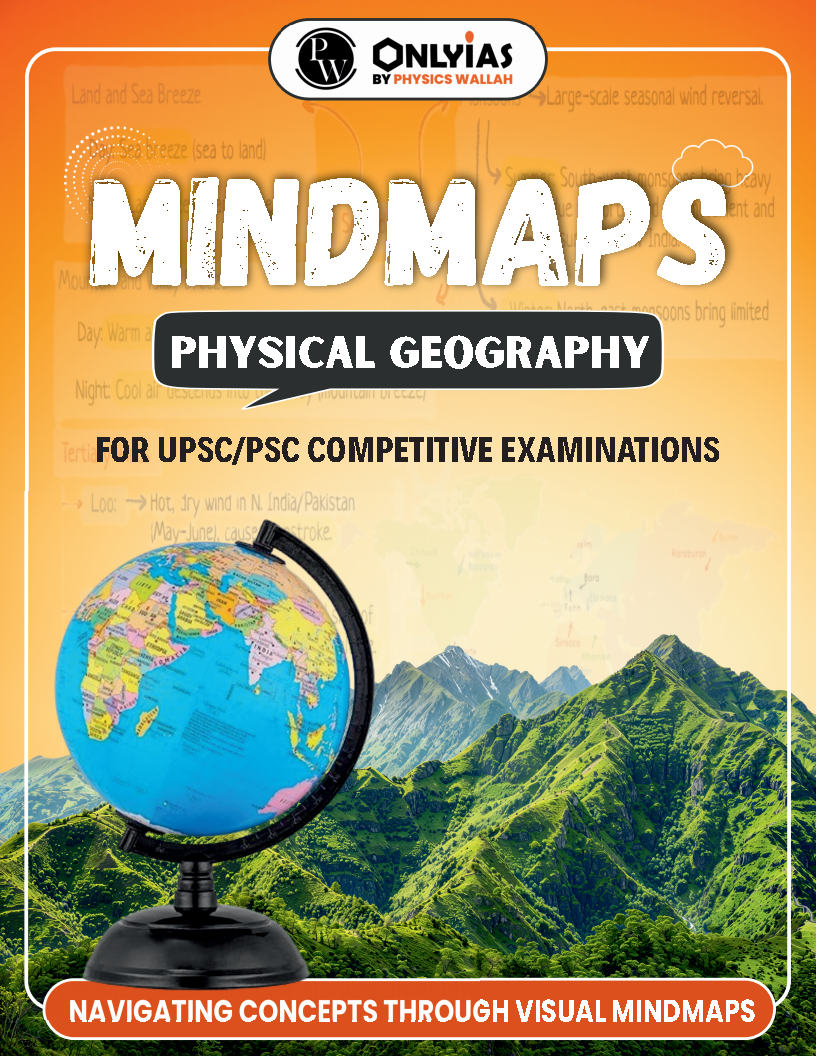 Only Ias {Mind Map } Current Affair {Physical Geography} 2026 English Medium