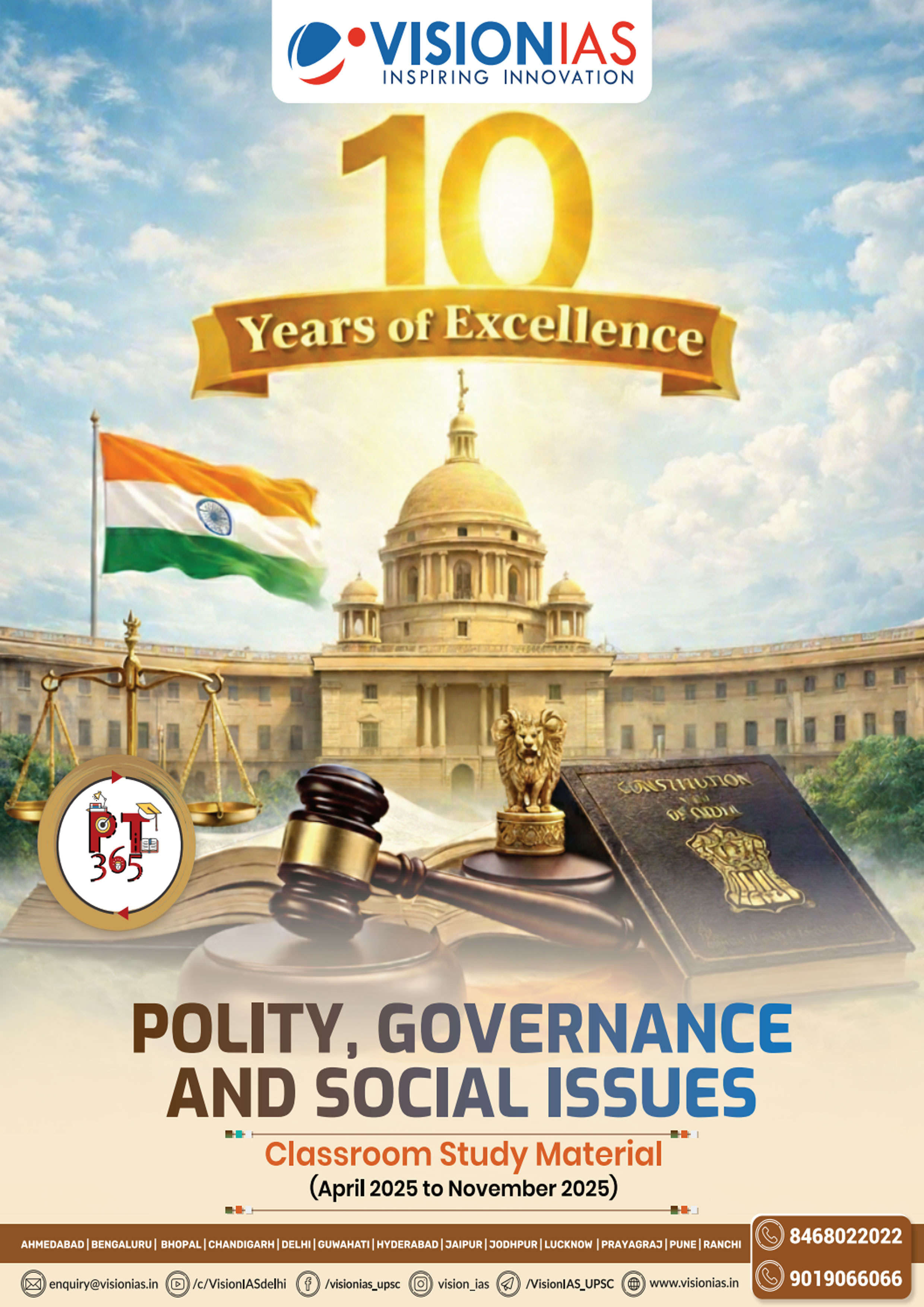 Vision Ias {PT 365 } Current Affair {POLITY , GOVERNANCE AND SOCIAL ISSUES } 2026 English Medium