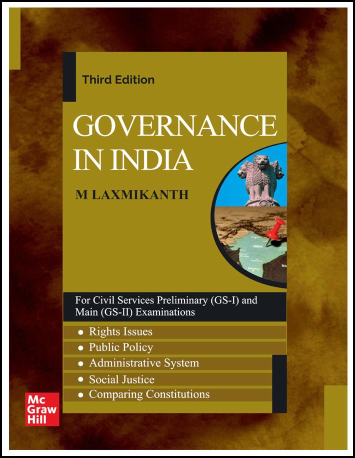 Mc Graw Hill Governance In India By M Laxmikanth Third Edition English Medium