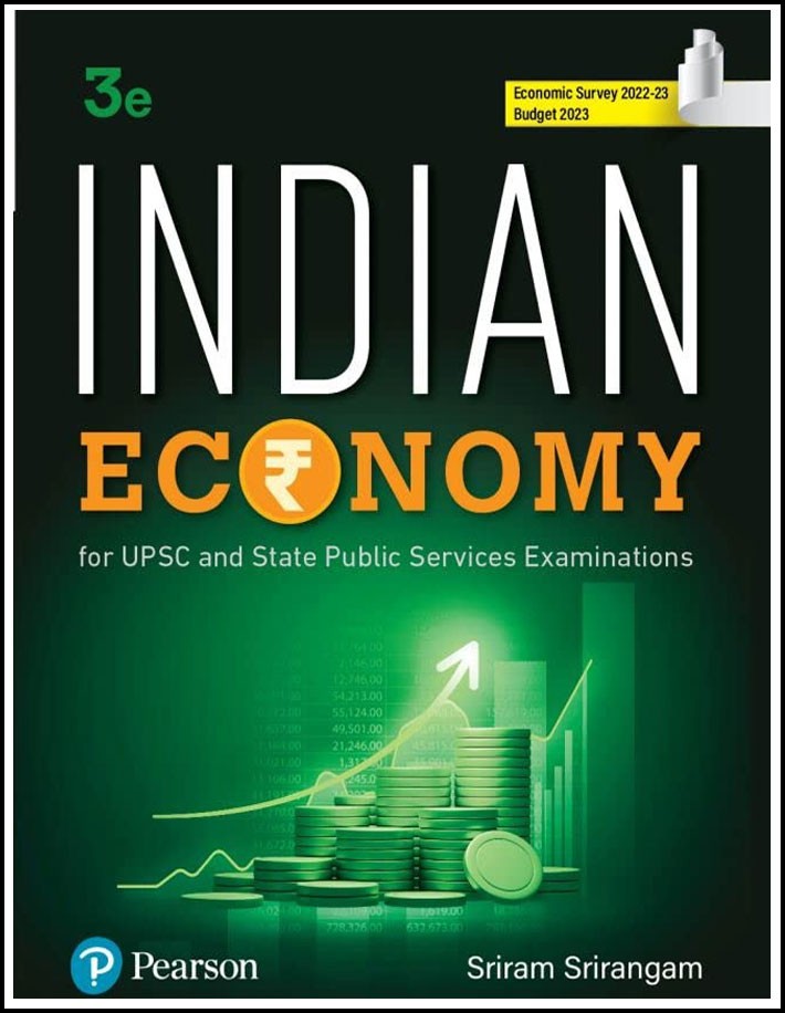 Pearson Indian Economy By Sriram Srirangam 3rd Edition English Medium