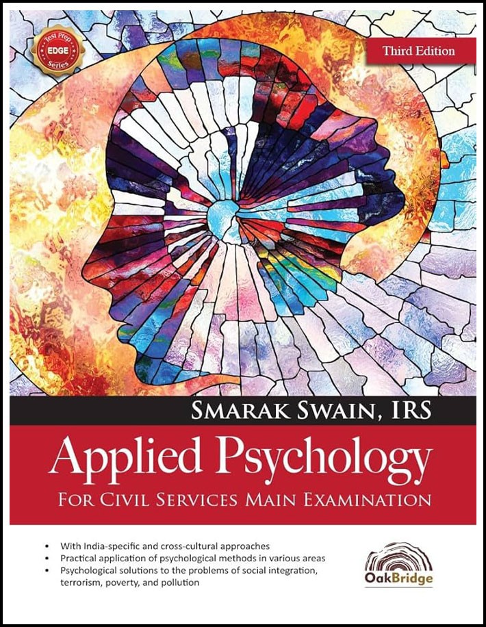 Applied Psychology By Smarak Swain For Civil Services Main Examination 3rd Edition English Medium